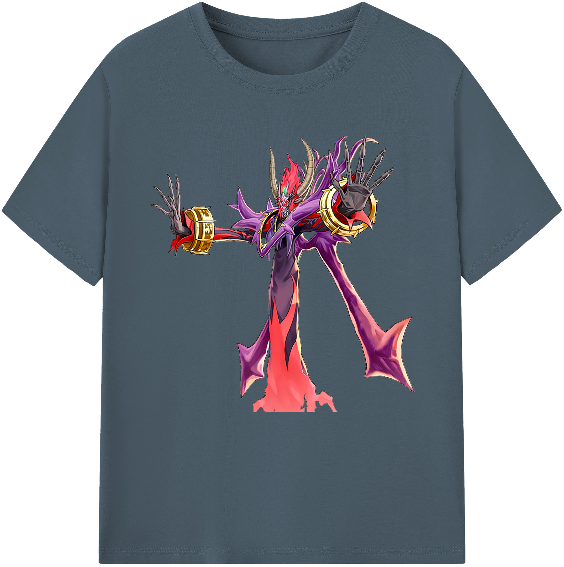 （画像用） 遊☆戯☆王 Yu-Gi-Oh! 綿100％半袖Tシャツ（フロントプリント）
